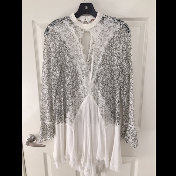 Free People Secret Origins Lace Dress - Picture 2 of 7
